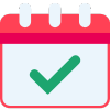 Purple Calendar badge